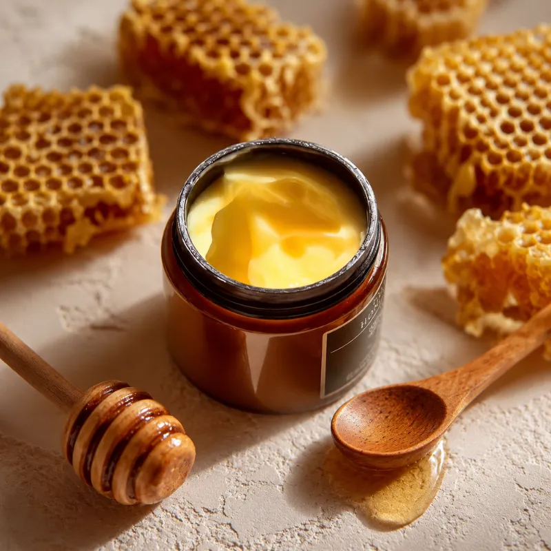 Hidratante facial para pele seca — Honey Balm Mellora